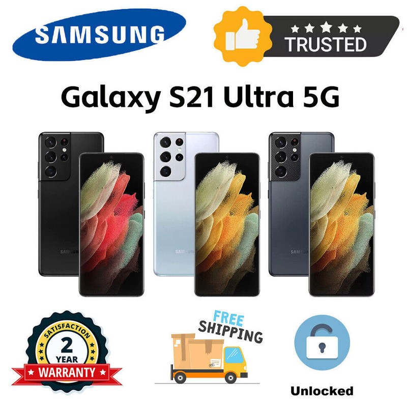 ✨NEW SEALED✨ SAMSUNG GALAXY S23 ULTRA 5G S22 ULTRA GSM CDMA FACTORY UNLOCKED L