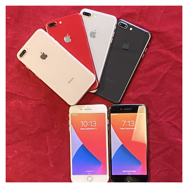 Apple iPhone 8 Plus 64GB – Red, Gold, Space Gray – Excellent Condition, Unlocke