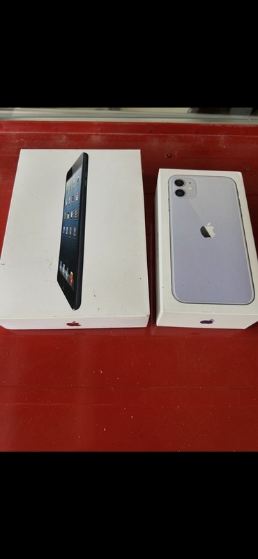 Apple iPhone 11 250GB Purple & iPad Mini 16gb FOR PARTS ONLY READ DESCRIPTION