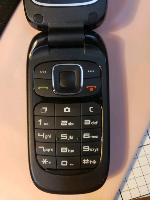 Flip Phone AT&T Z222 LG Go Blue Simple Flip Phone Att gallery