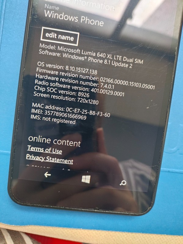 Microsoft Lumia 640 XL - 8 GB Black (Unlocked) Unlocked windowns mobile phone s7 gallery