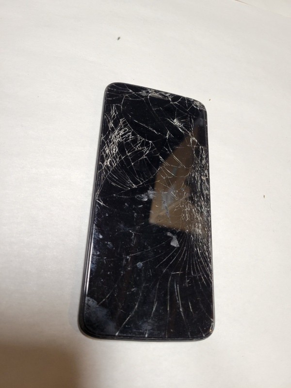 Blu View 4 B135DL Space Gray For Parts Only Screen And More