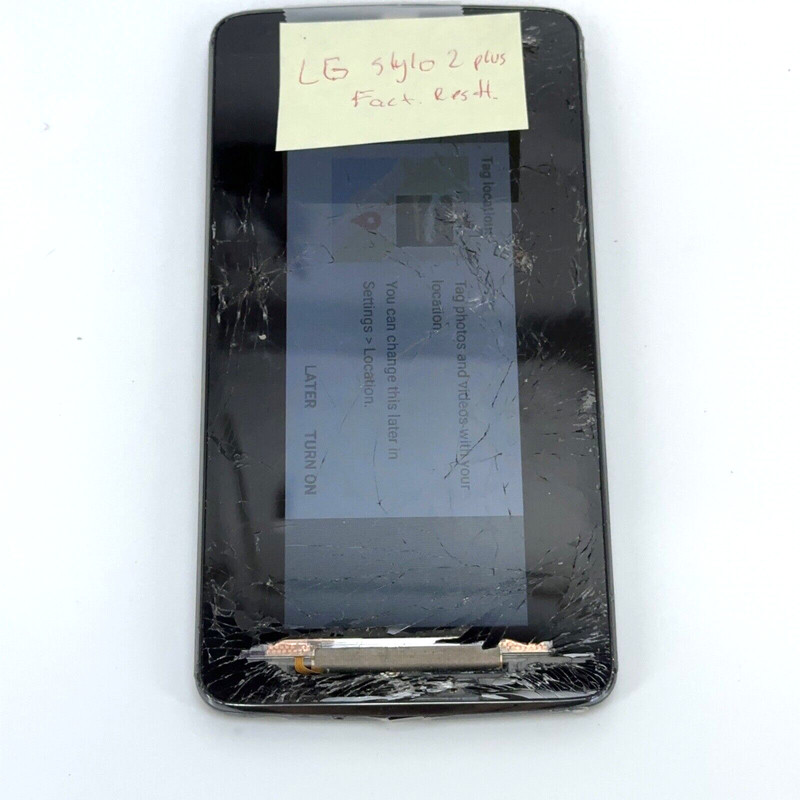 LG Stylo 3 Plus TP450 4G VoLTE Smart Phone Android – Factory Reset – FOR PARTS