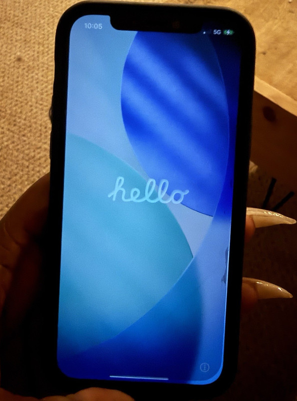 Apple iPhone 12 Pro Blue 5G iOS Built-In Memory 12MP Camera Battery Capacity 75%