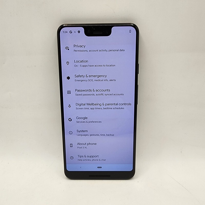 Google Pixel 3 XL G013C 64GB Just Black (CDMA/GSM Unlocked)