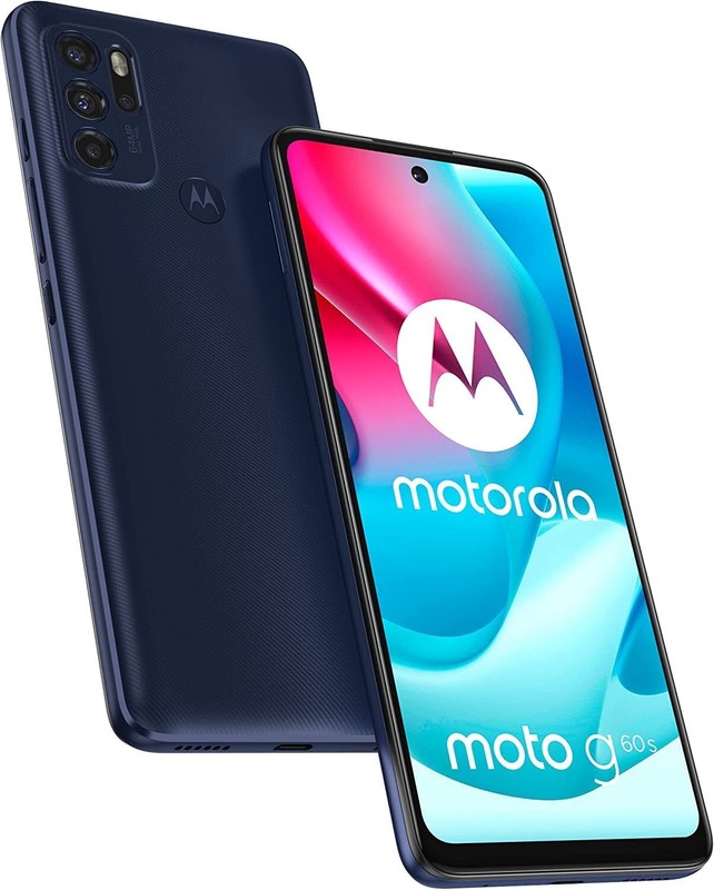 Motorola Moto G60S XT2133 128GB 6GB Dual SIM Unlocked International Model Blue B gallery