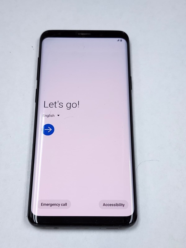 DEFECTIVE – Samsung Galaxy S9+ – 64 GB – Black – GSM Unlocked – SM-G960U – 11785