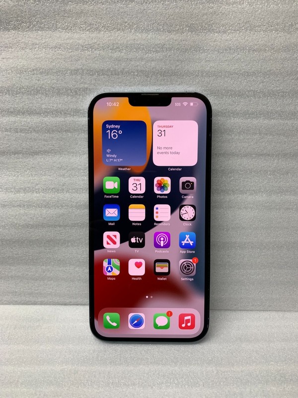 Apple iPhone 13 Pro Max A2643 256GB 100% Battery GSM Unlocked Blue