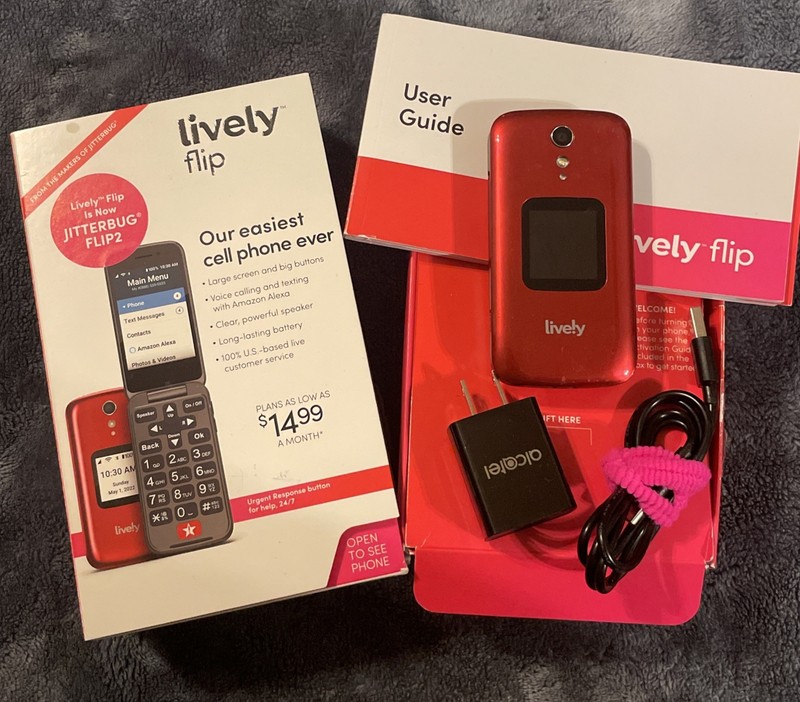 Lively Flip Phone Jitterbug Flip 2