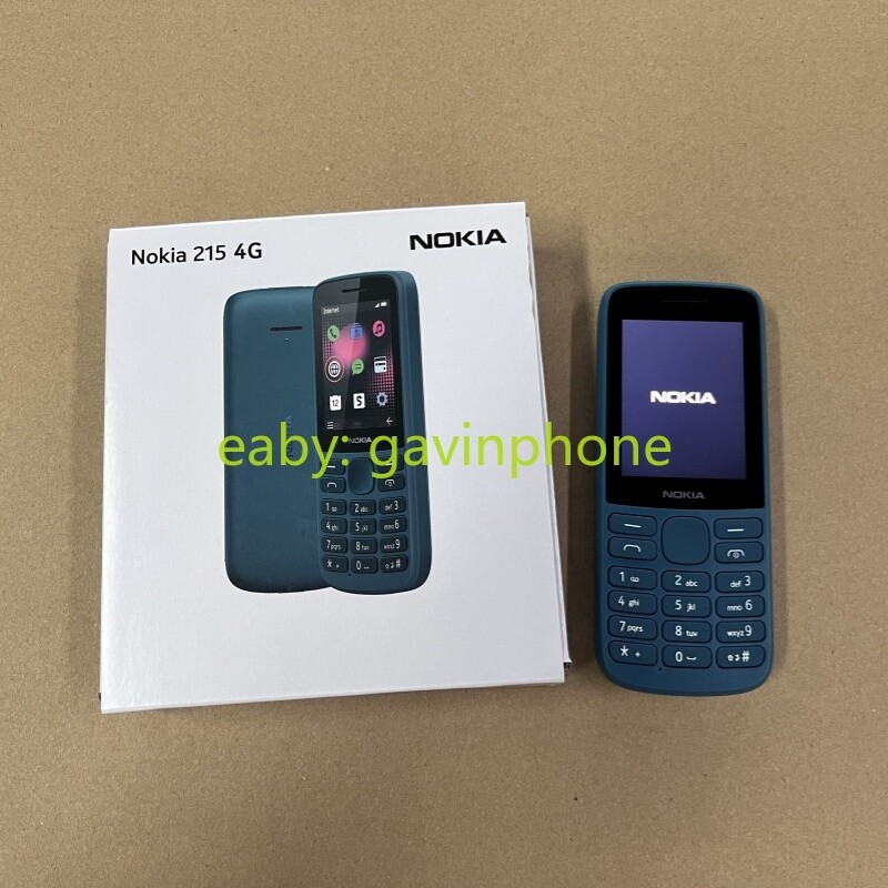 Unlocked Nokia 215 4G Dual SIM , Multiplayer Games Cell Phone Long endurance gallery