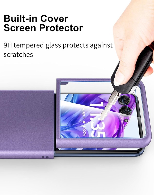 Case for Motorola Razr Plus 2024/2025 - Thin Hard Matte Polycarbonate Cover gallery