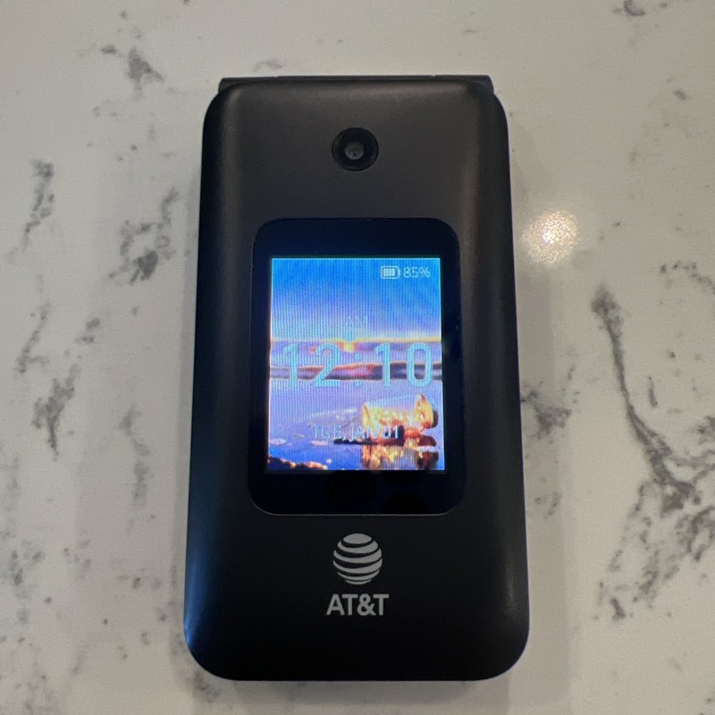 Alcatel Cingular Flip 4 IV U102AA - Black ( AT&T ) 4G LTE Smartphone gallery
