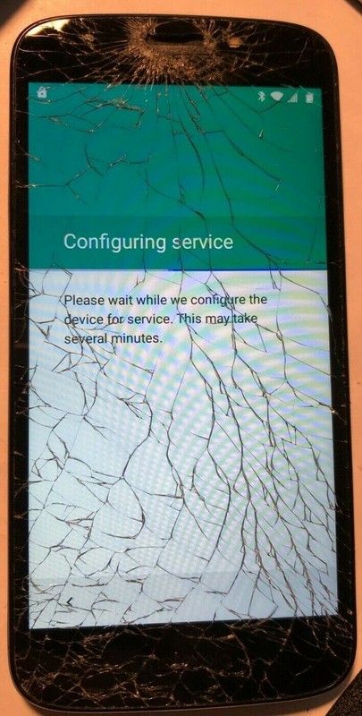 [BROKEN] Motorola MOTO E5 Play XT1921 (Unknown) Black Smartphone Repair Crack