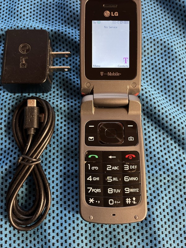 LG GS170 – Red and Gray ( T-Mobile ) Very Rare Cellular Flip Phone