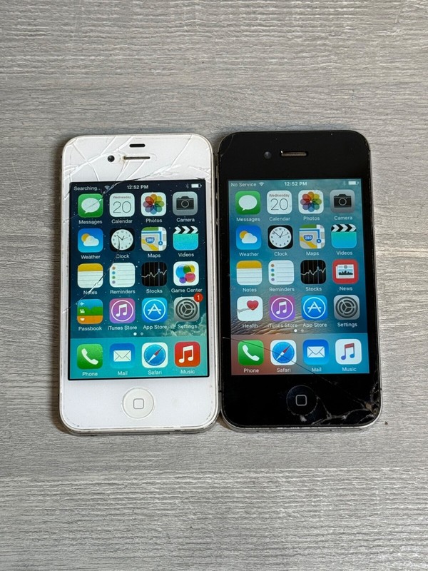 Apple iPhone 4s – 8GB 16GB 32GB 64GB – Unlocked AT&T Sprint – Cracked