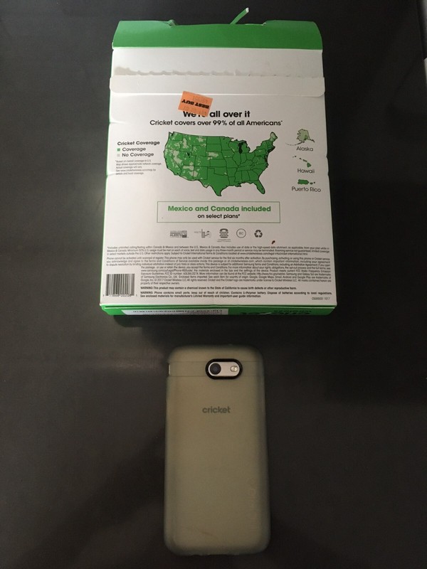 Samsung Galaxy Sol 2 16GB Smartphone Cricket Wireless Gold SM-J326AZ Gently Used gallery