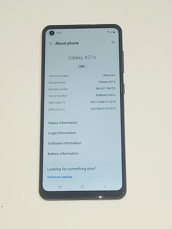 Samsung Galaxy A21s- 64GB - Black (Unlocked) (Dual SIM) gallery