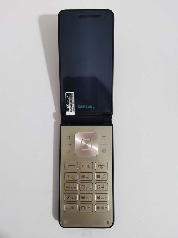 Samsung Galaxy Folder G1600 Dual SIM LTE Flip SmartPhone Unlocked OPEN BOX PHONE gallery