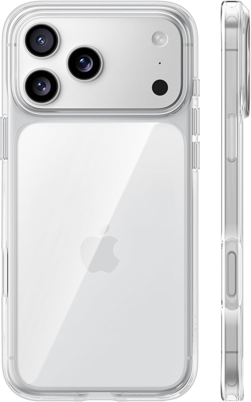 iPhone 17 Pro Max Case Crystal Clear, Anti-Yellowing, Ultra Slim Transparent 6.9