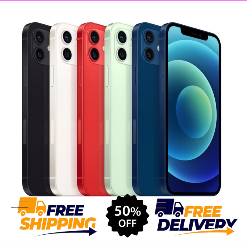 Apple iPhone 12 5G 64GB/128GB – Verizon, AT&T – SmartPhone Free Shipping!
