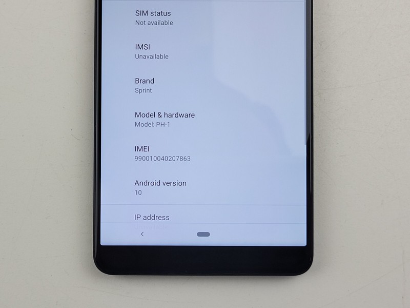 Essential Phone (PH-1) 128GB - Black (Sprint) Smartphone - SMALL ISSUE - J8279 gallery