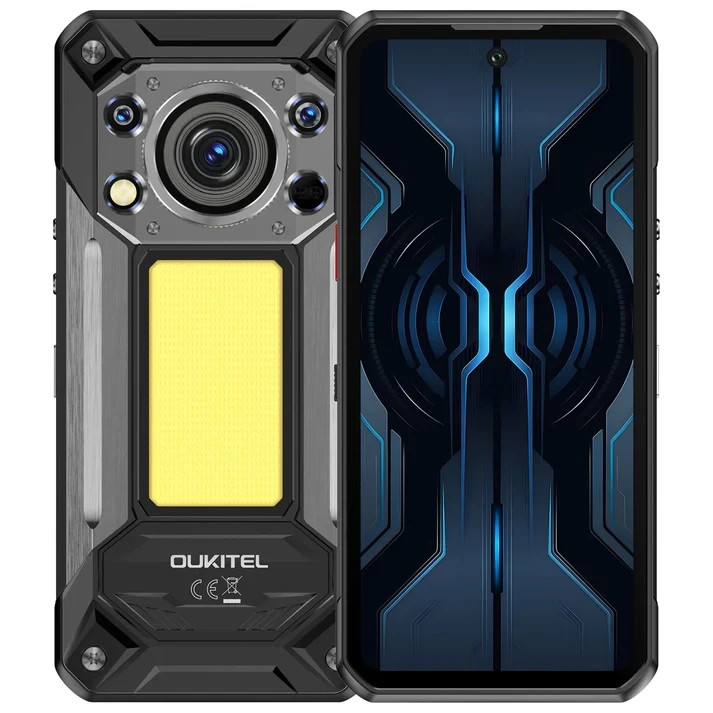 OUKITEL WP500 5G 6.78&Prime;120Hz (12+24)/1TB Dimensity8300 10000mah Rugged By FedEx