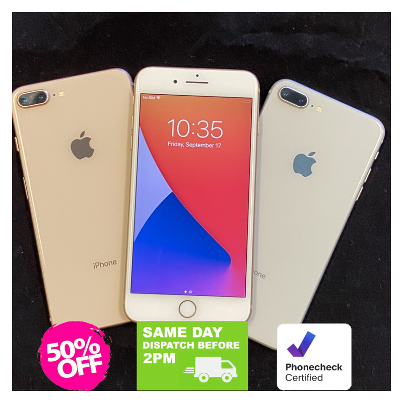 Apple iPhone 8 Plus Gold Silver Gray 64GB Fully Unlocked Verizon Mint Condition