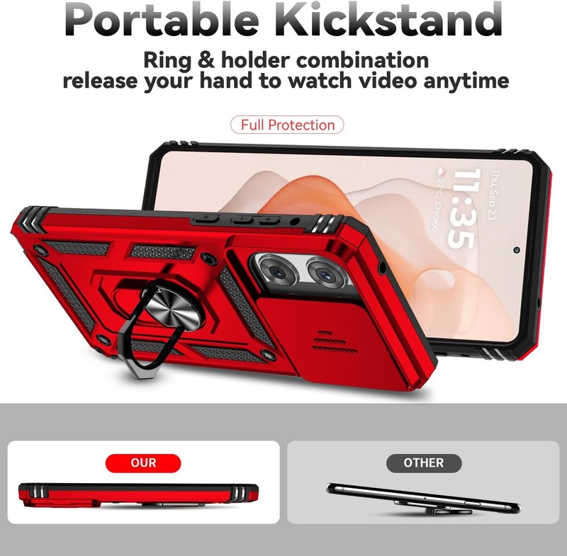 Motorola Moto G Stylus 5G 2026/Moto G Stylus 5G 2025 Case with HD Screen Protect gallery