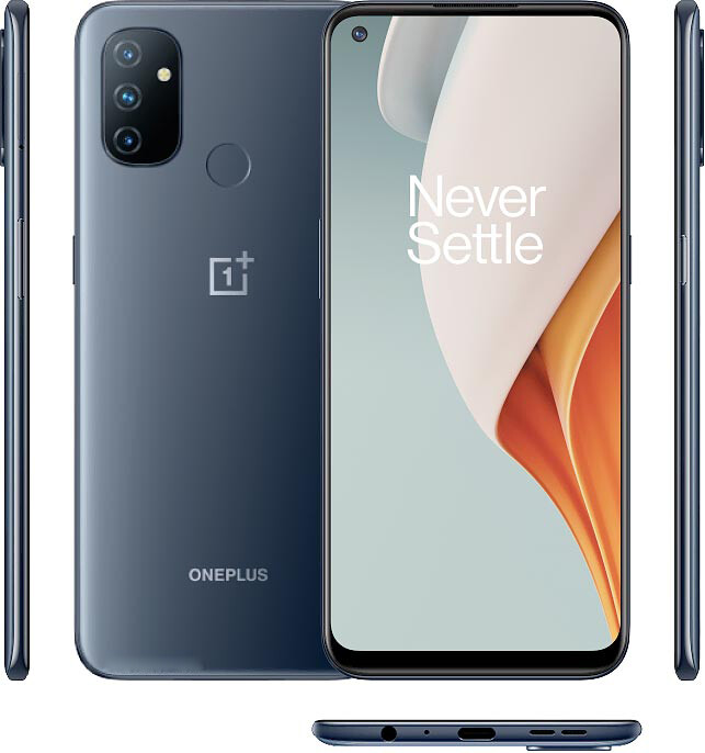 OnePlus Nord N100 Sigle SIM 4G LTE Android 64GB 4GB RAM 6.52" 13MP Cell Phone gallery