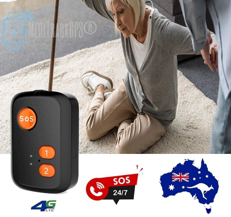 Mobile Phone for Seniors Elderly GPS Tracking SOS Fall Detect Smart Pendant MT51