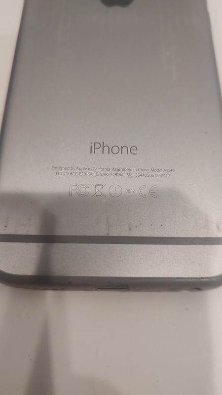 Apple iPhone 6 16GB Silver iOS Cell Phone Smartphone A1549 CDMA GSM PARTS Only gallery