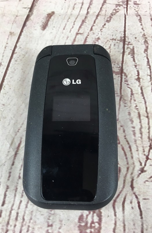 LG 440G / 440GB – Black ( TracFone ) Cellular Flip Phone