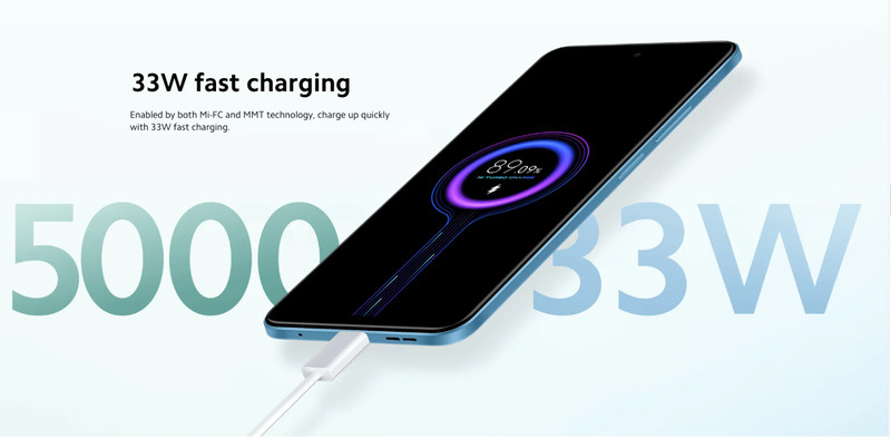 Xiaomi Redmi Note 12 4G LTE Ice Blue - 8GB RAM - 128GB ROM - Unlocked - NEW gallery