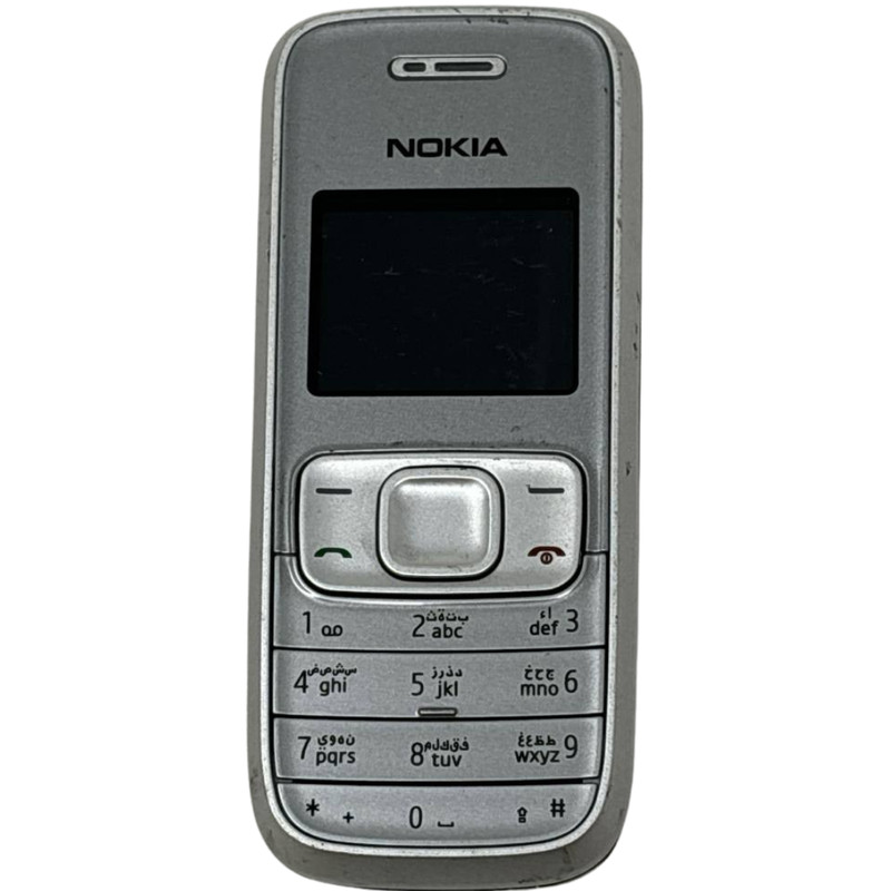 Nokia 1209 Vintage Cell Phone Bar Keyboard Slim GSM MP3 MicroSD 2.5mm Jack OEM