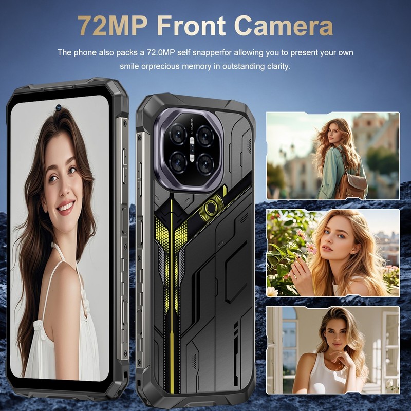 GAMAKOO R26 Ultra 12GB+256G Unlocked Dual Sim 5G Rugged Smartphone 10000mAh gallery