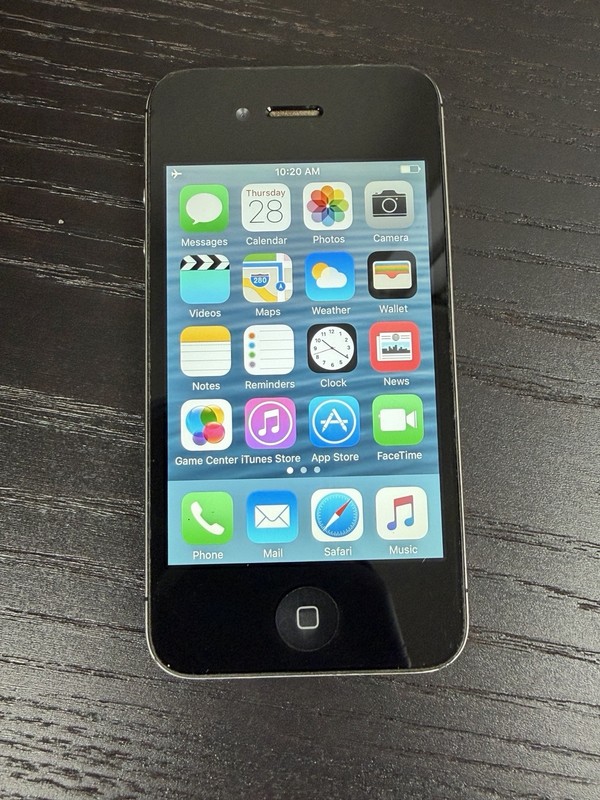 Apple iPhone 4s 16GB Black Verizon A1387 iOS 9.3.6 GRADE B FULLY FUNCTIONAL