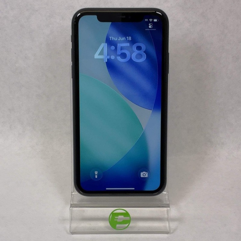 Unlocked Apple iPhone 11 64GB 26.5 Black MHC43LL/A