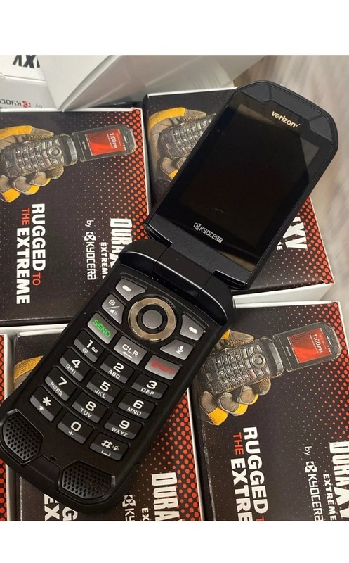 Kyocera DuraXV Extreme E4810 4G LTE Verizon Unlocked RUGGED Camera Flip Phone