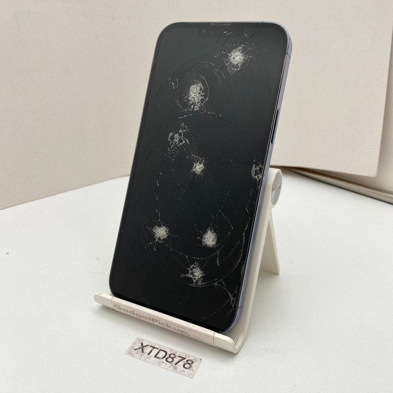 Apple iPhone 13 Pro Max – Sierra Blue – CRACKED SCREEN & BACK