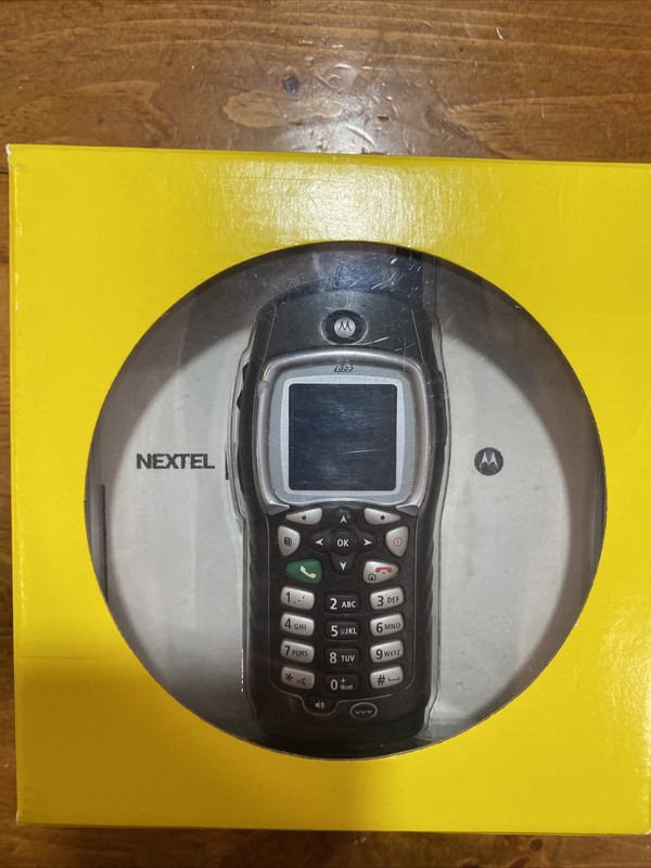 MOTOROLA i355 NEXEL WALKIE-TALKIE PUSH-TO-TALK CELL PHONE