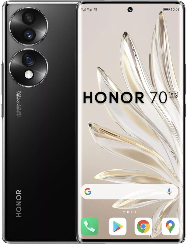 Honor 70 5G 256GB ROM 8GB RAM 6.67&Prime; OLED 54MP 4800mAh 66W Phone Unlocked