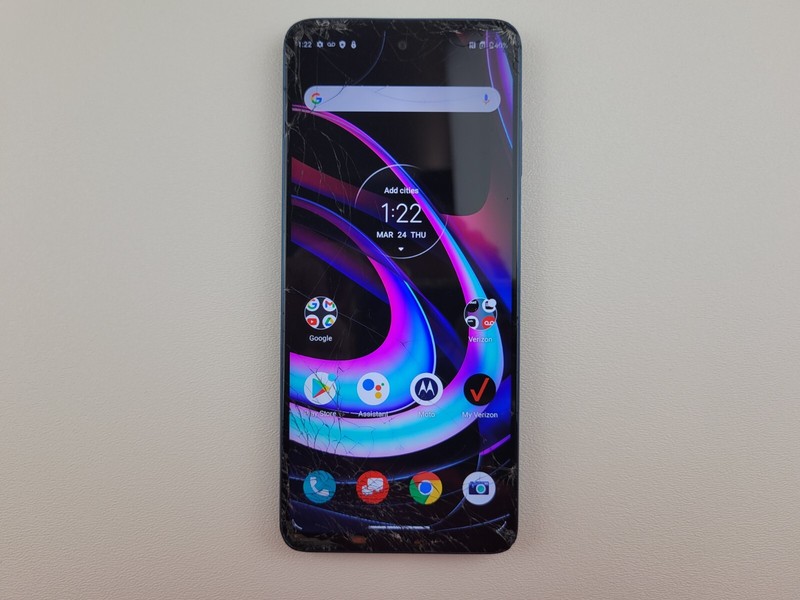 Motorola Edge 5G UW (2021) (XT2141-1) 256GB (Verizon) – CRACKED – Clean IMEI