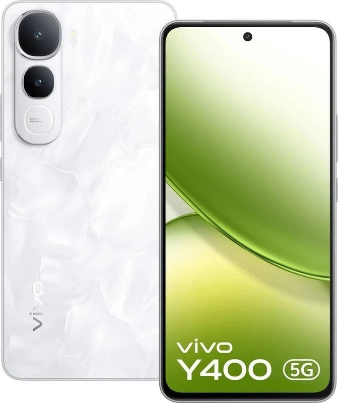 Vivo Y400 5G (White 128 GB 8GB RAM) 6.67 inch Global Version-« NO TARIFFS IN USA »