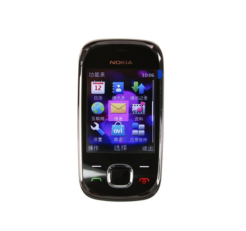 Unlocked Nokia 7230 2G GSM Bluetooth Slide Cellphone 3G UMTS 900 2100 1900 MP3