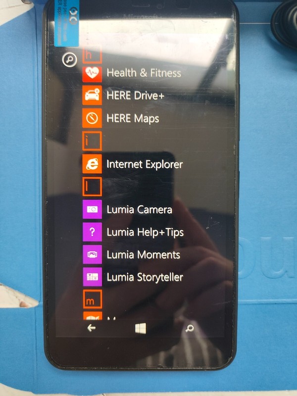 Microsoft Lumia 640 XL - 8 GB Black (Unlocked) Unlocked windowns mobile phone s7 gallery