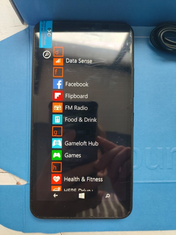 Microsoft Lumia 640 XL - 8 GB Black (Unlocked) Unlocked windowns mobile phone s7 gallery