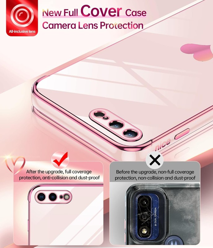 iPhone-8-Plus Case: for iPhone-7 Plus with Tempered Glass Screen Protector [2 Pc gallery