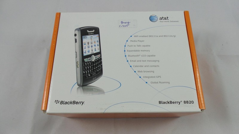 Blackberry 8820 Smartphone Quad-Band GSM Wi-Fi Unlocked - Black (PRD-14136-023)