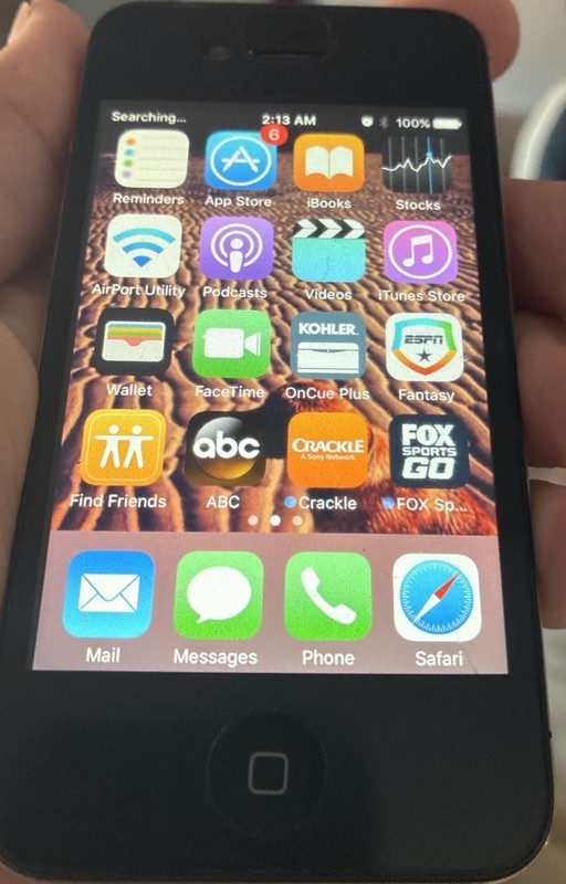 Apple iPhone 4 A1332 8GB Black Works Holds Charge AT&T AS-IS