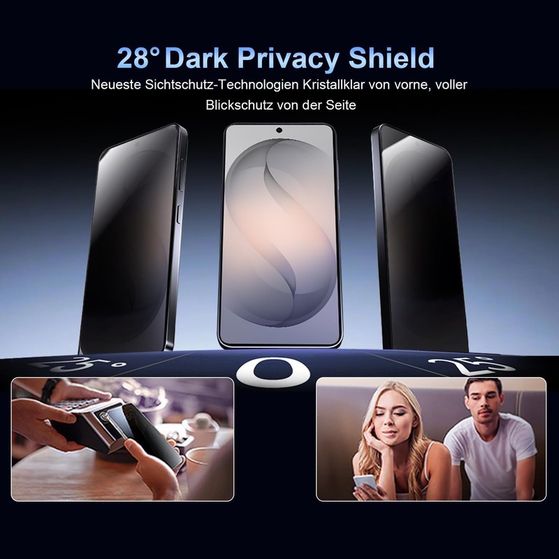 2PCS Privacy Screen Protector & Scratch Resistant for Samsung Galaxy S26 Ultra 9 gallery